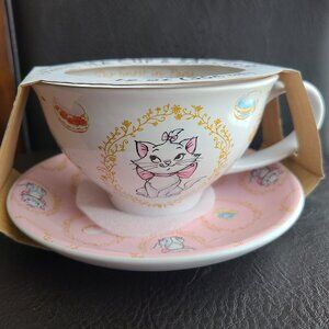 Disney Marie the Aristocats kitten teacup & saucer set
